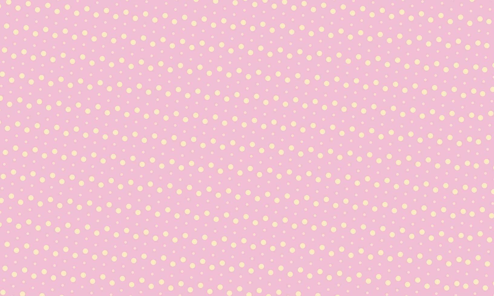 Vector background seamless pattern vector with cute pastel polka dots