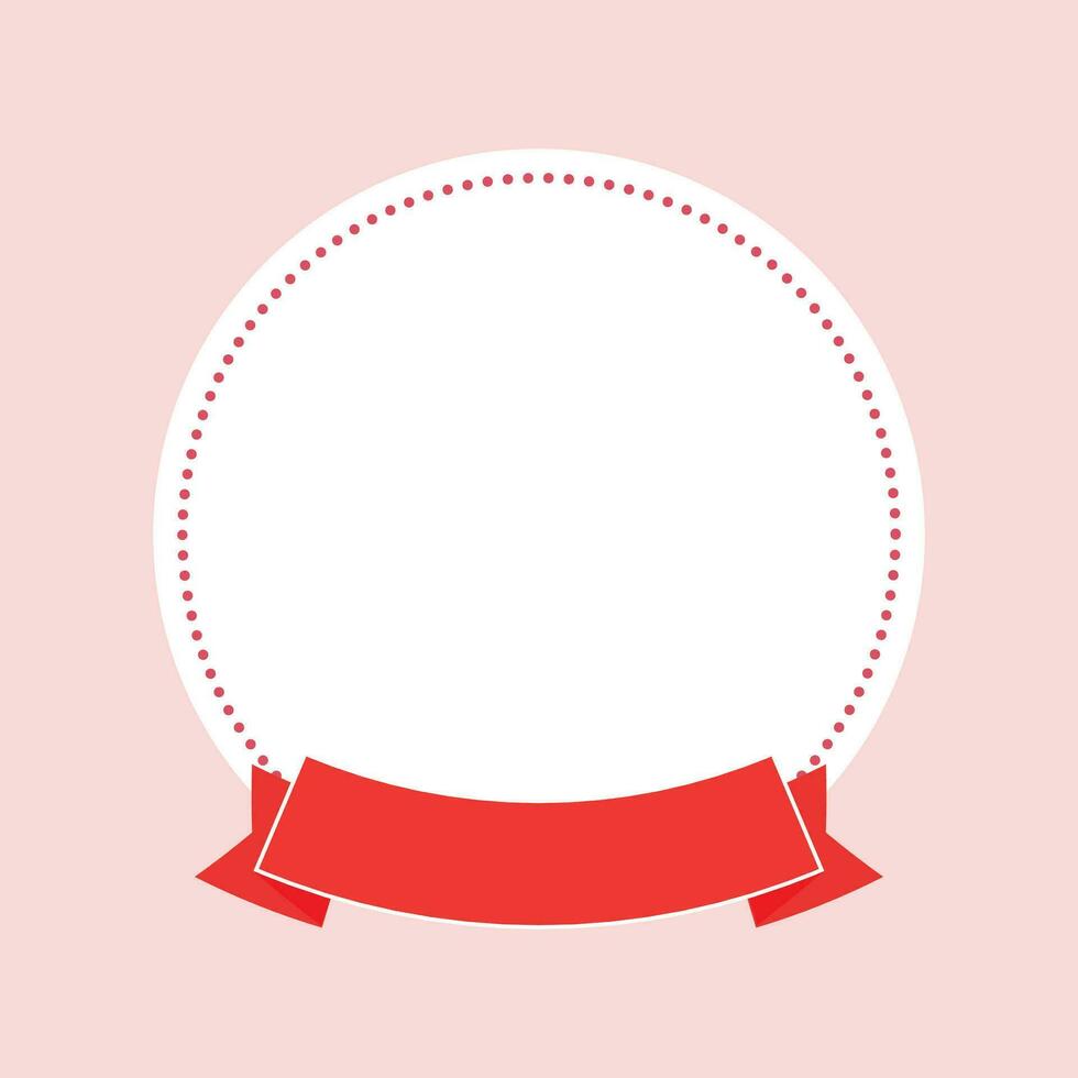 Vector pastel frame badge design vector