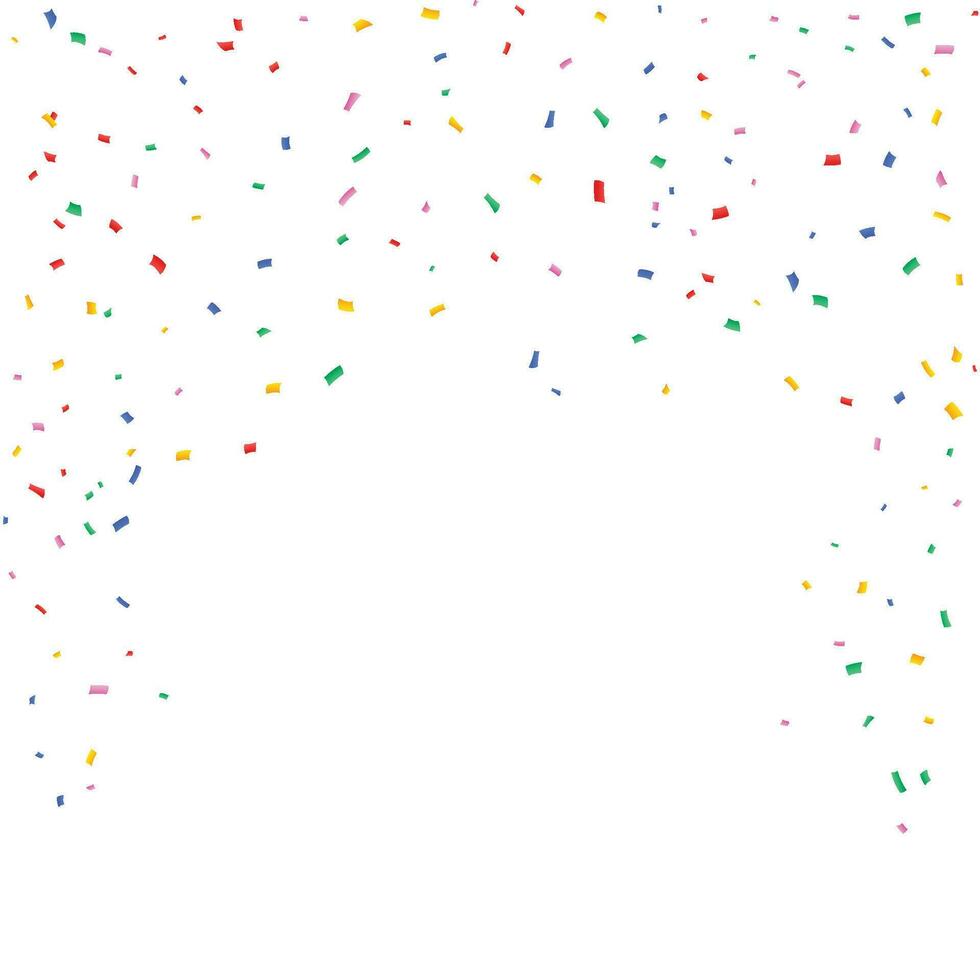 Vector abstract vector confetti background design