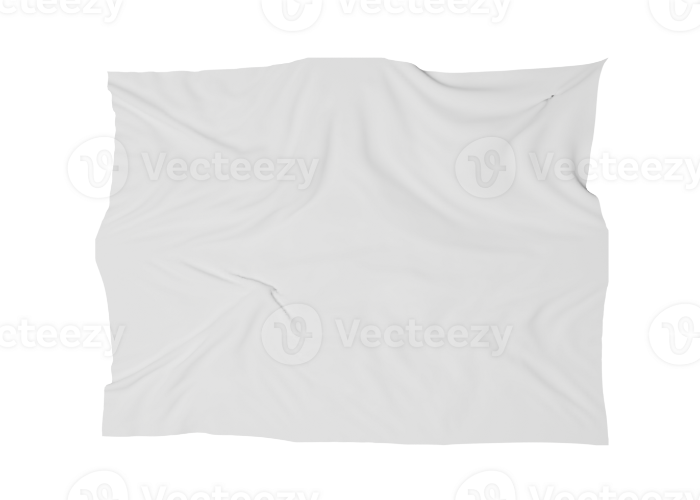 Poster mockup glued on wall png