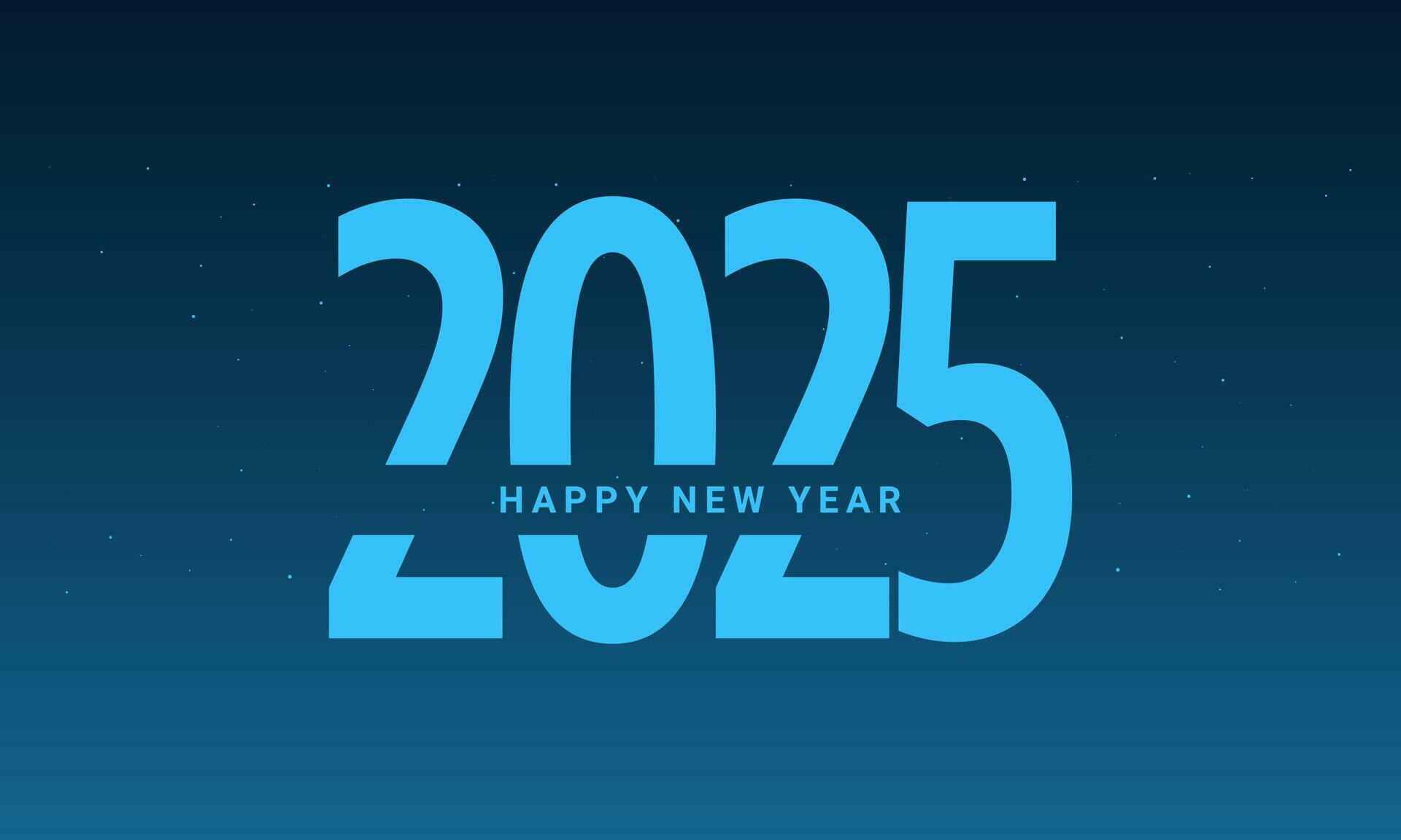 Happy new year 2025 greeting card design. 36420054 Vector Art at Vecteezy