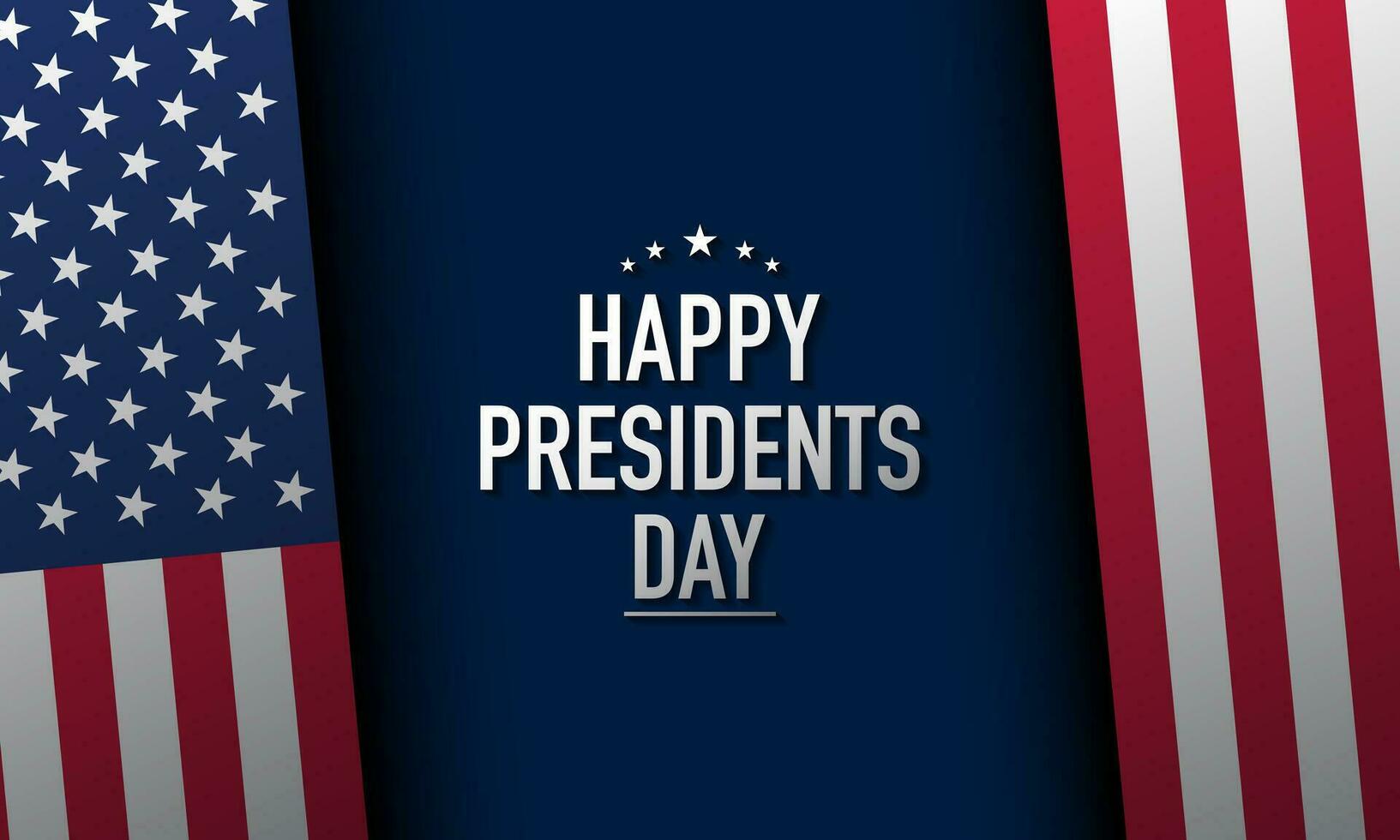 Presidents Day Background Design. vector