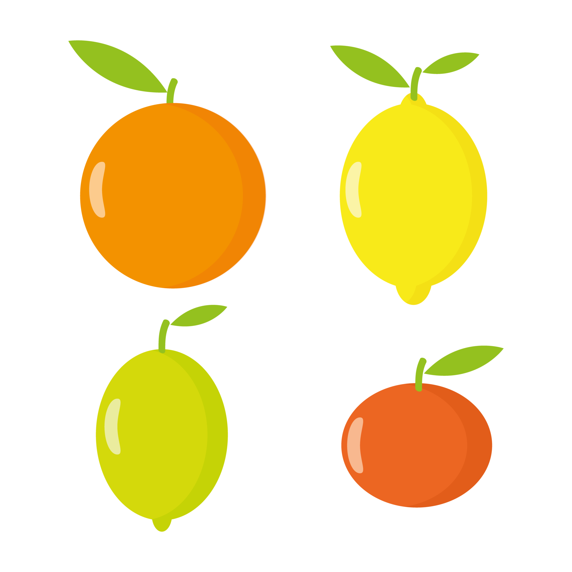 citrus-whole-fruits-orange-lemon-lime-and-mandarin-36420091-png