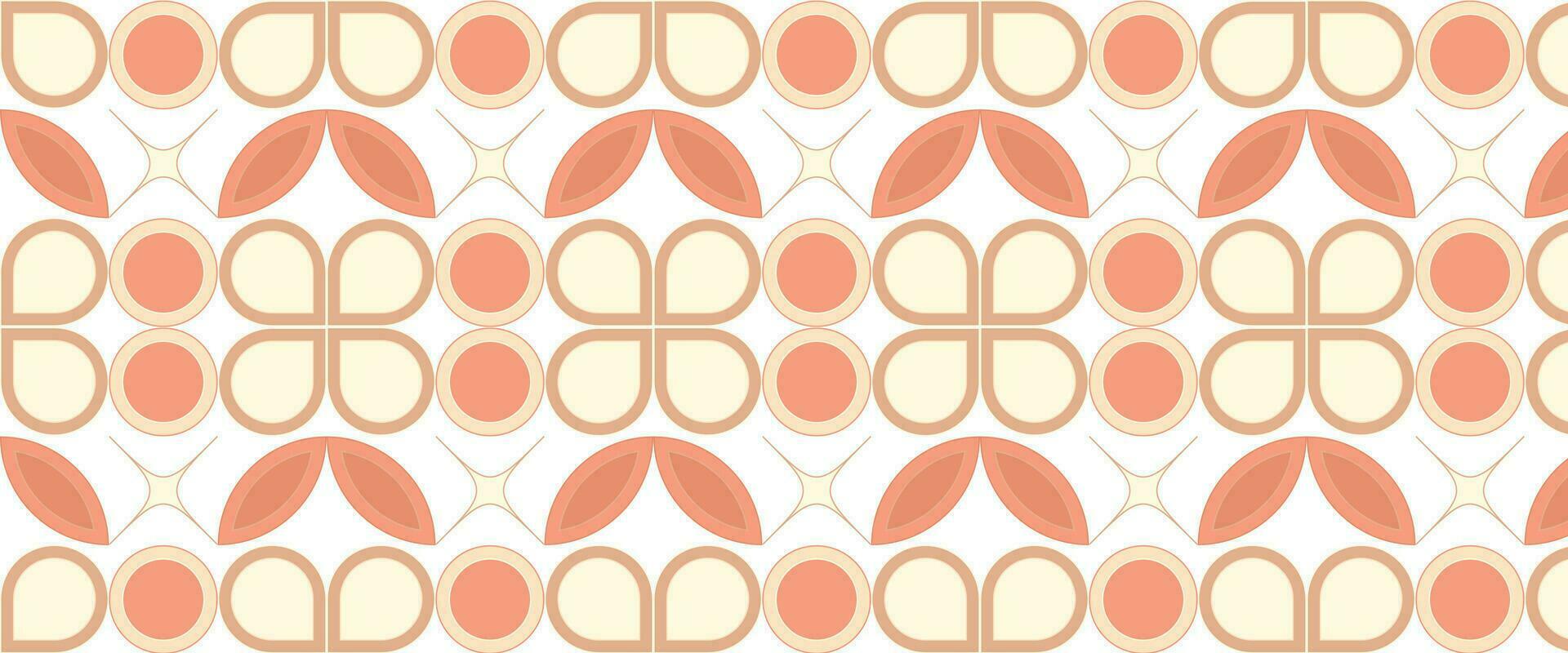 Geometric pattern vector background with Scandinavian abstract color or Swiss geometry prints of rectangles, squares and circles shape design