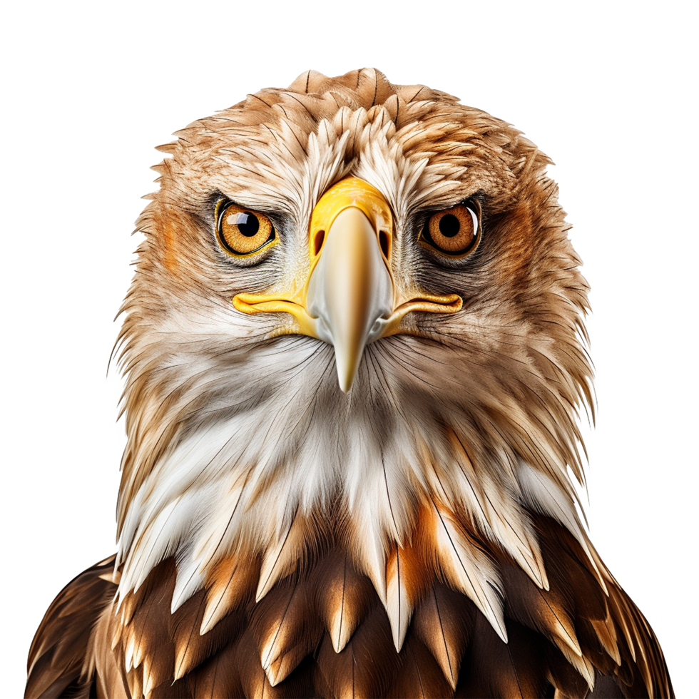 AI generated Eagle isolated on transparent background png