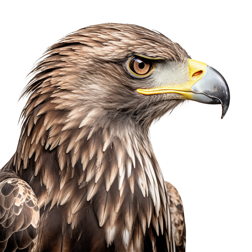 AI generated Eagle isolated on transparent background png