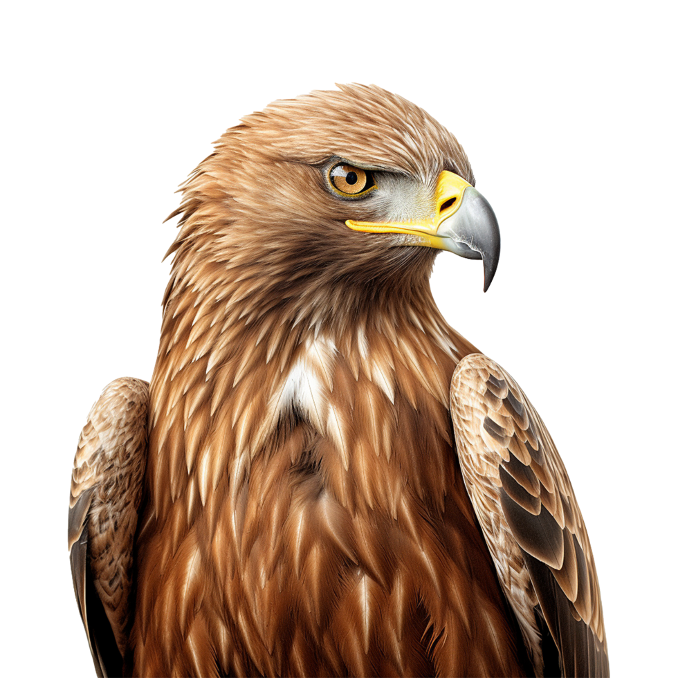AI generated Eagle isolated on transparent background png