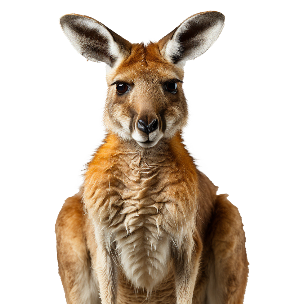 AI generated Kangaroo isolated on transparent background png