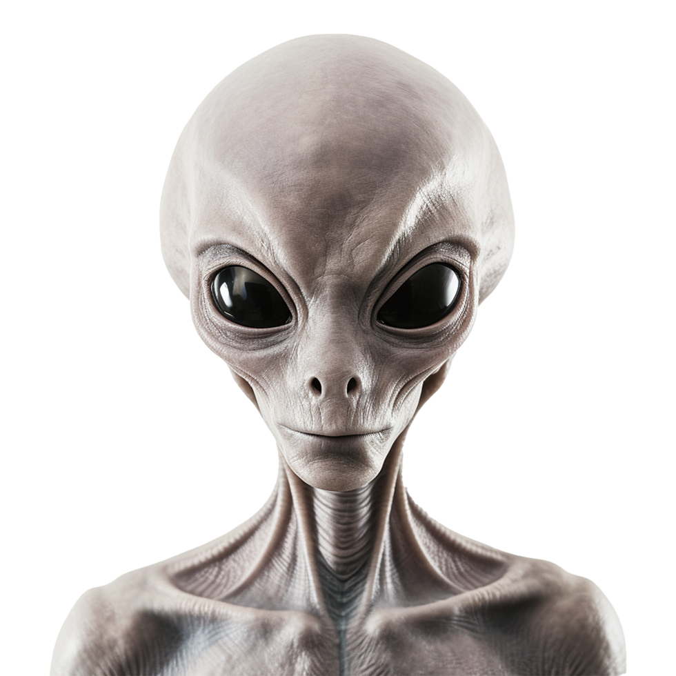 AI generated 3d render alien on transparent background 36420698 PNG