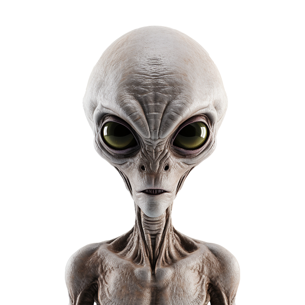 AI generated 3d render alien on transparent background 36420710 PNG