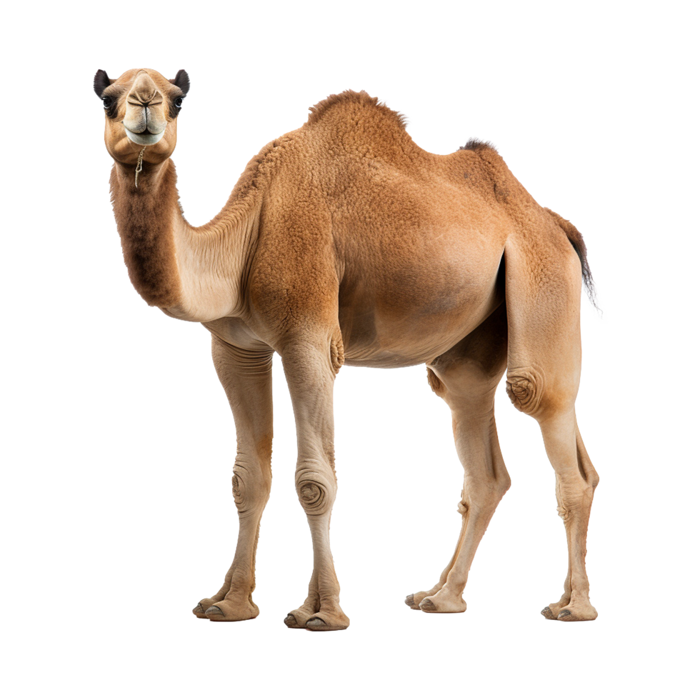 AI generated Camel isolated on transparent background png