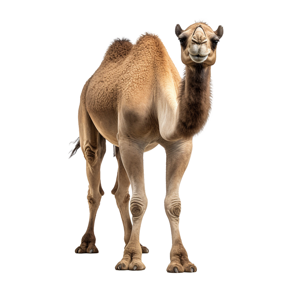 AI generated Camel isolated on transparent background png