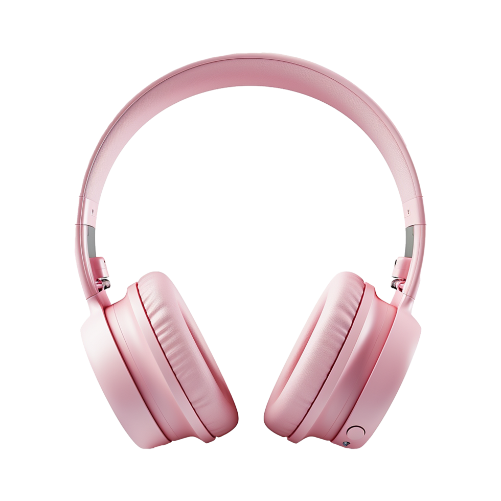AI generated Wireless headphone isolated on transparent background png
