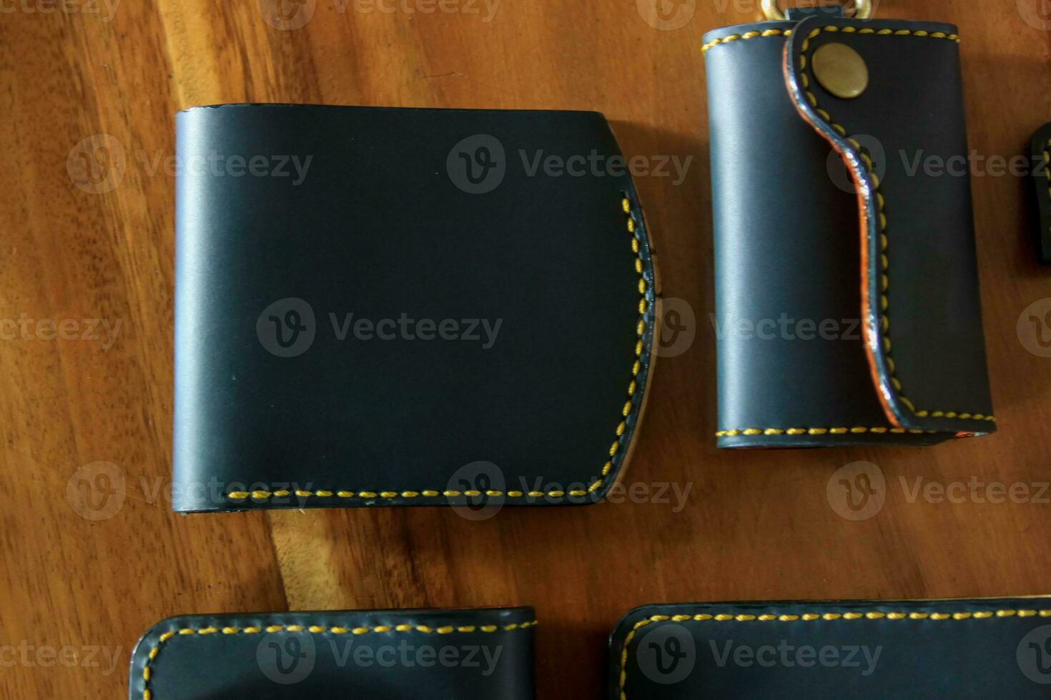 Products made from leather. photo
