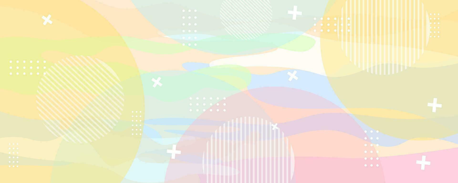 Modern abstract background. Pastel colors. Vector illustration for your design