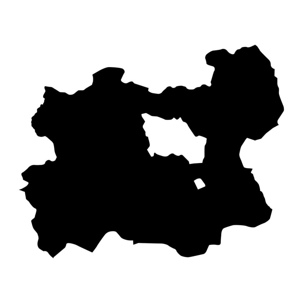 Tov province map, administrative division of Mongolia. Vector illustration.
