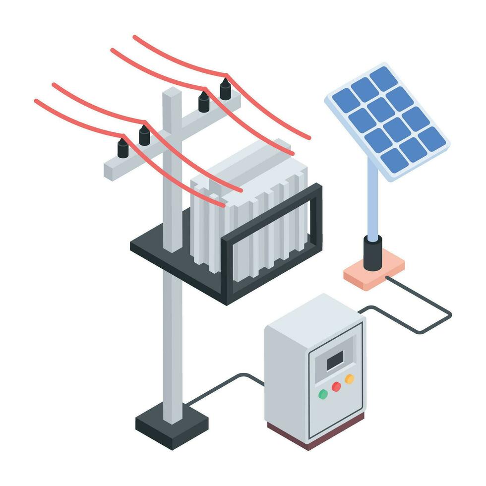 conjunto representando renovable energía vector