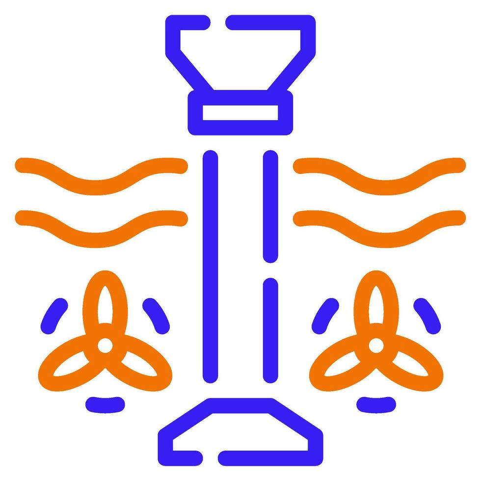 Tidal Pool icon illustration for web, app, infographic, etc vector