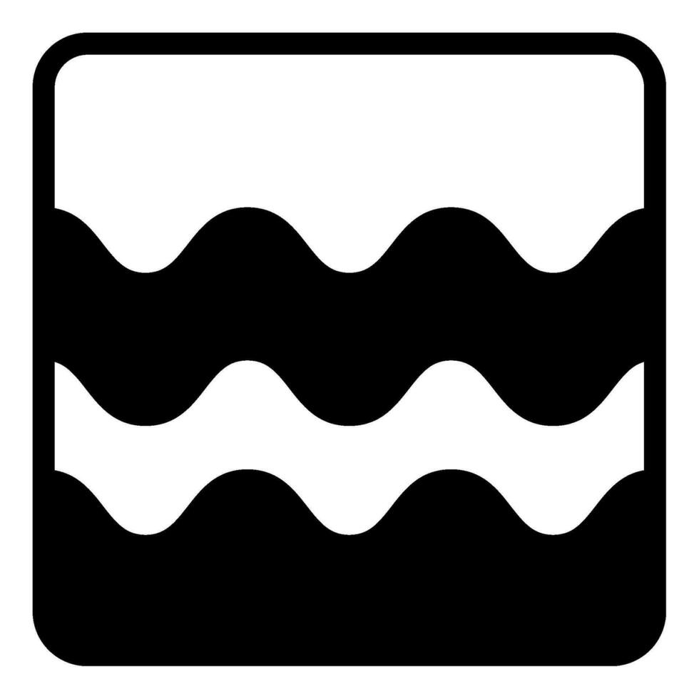 Wave icon illustration for web, app, infographic, etc vector