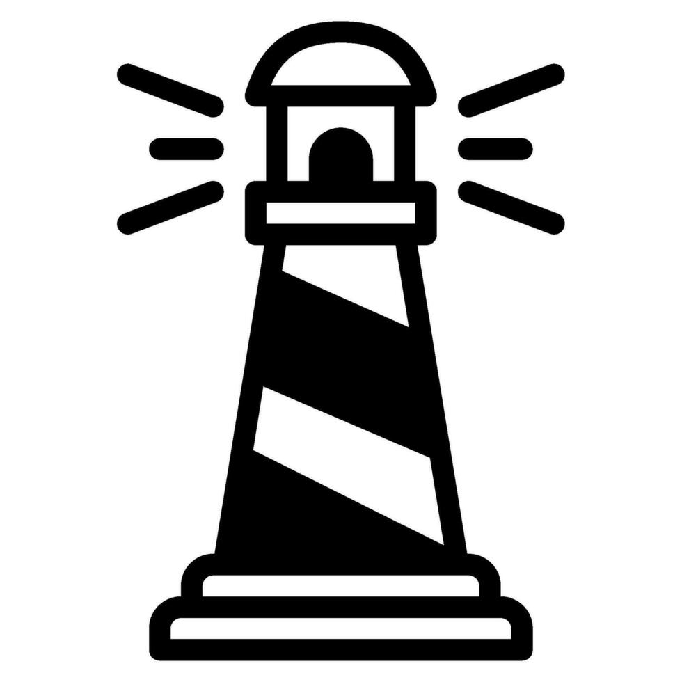 Lighthouse icon illustration for web, app, infographic, etc vector