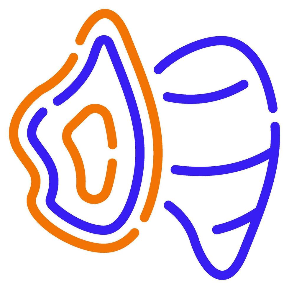 Oyster icon illustration for web, app, infographic, etc vector