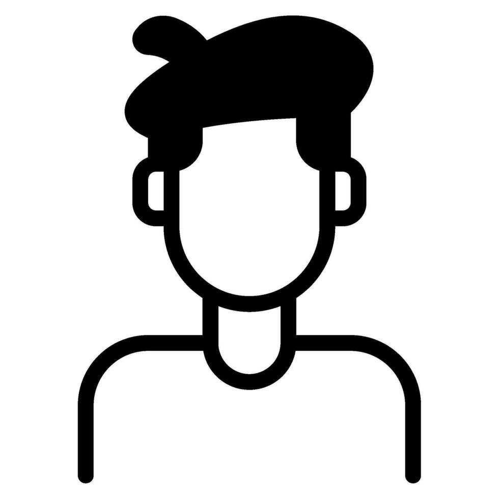 Artist icon illustration for web, app, infographic, etc vector