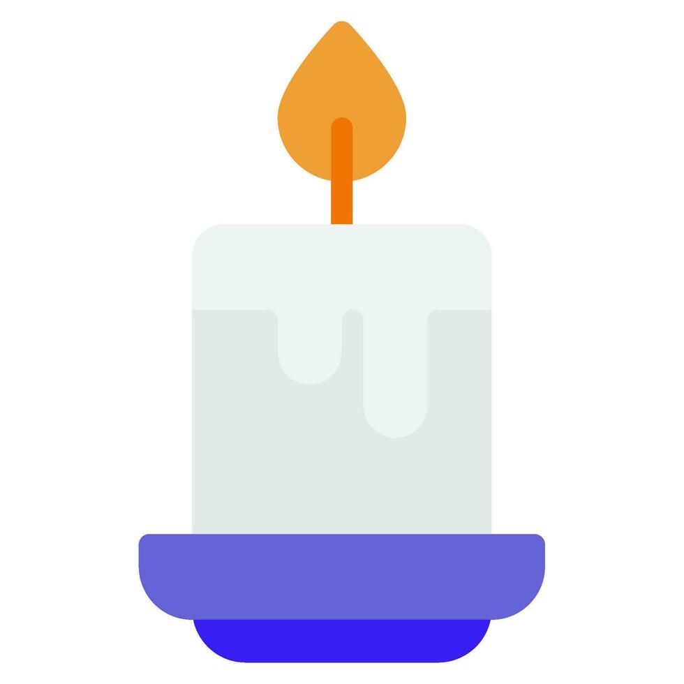 Candles icon illustration for web, app, infographic, etc vector