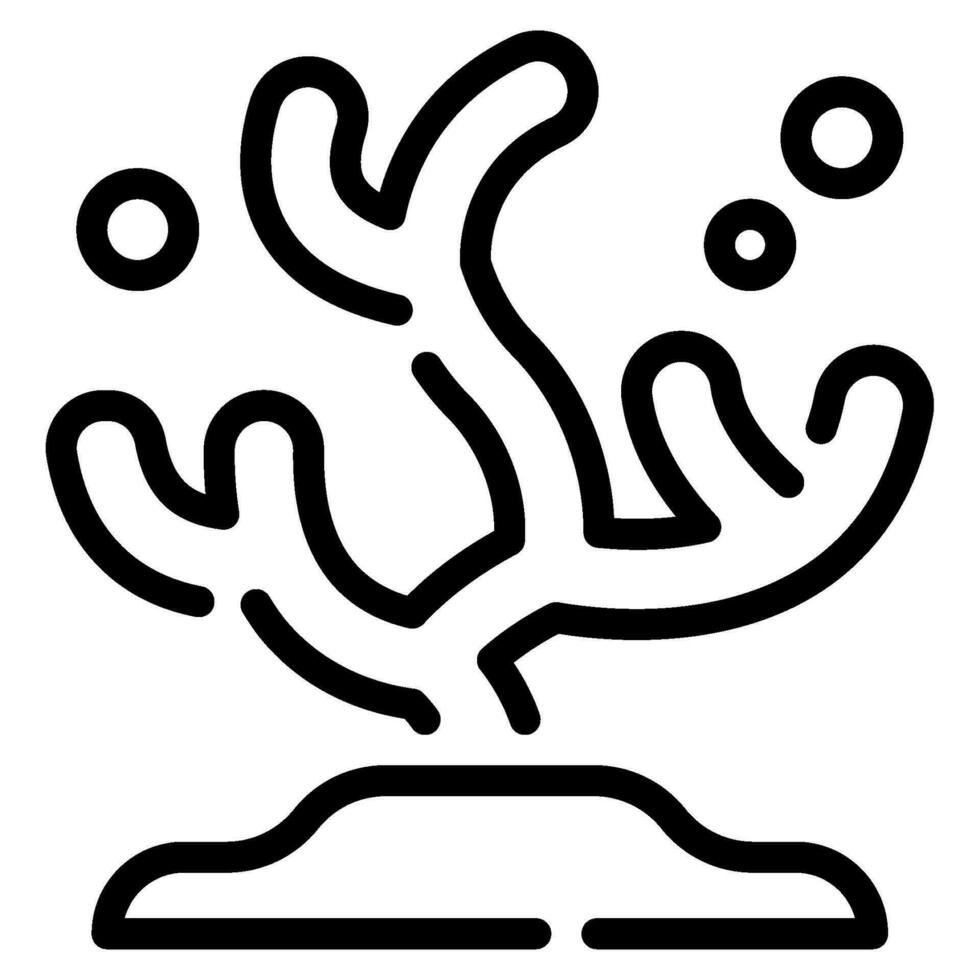 Reef icon illustration for web, app, infographic, etc vector