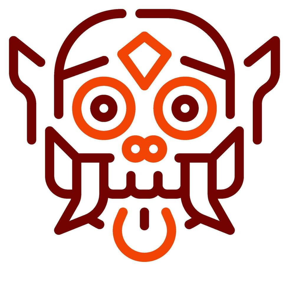 Barong icon illustration for web, app, infographic, etc vector