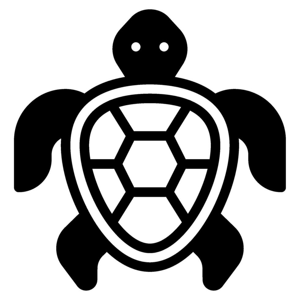 Turtle icon illustration for web, app, infographic, etc vector