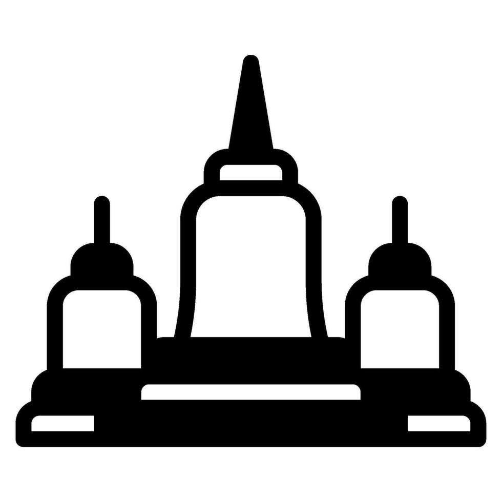 templo icono ilustración para web, aplicación, infografía, etc vector