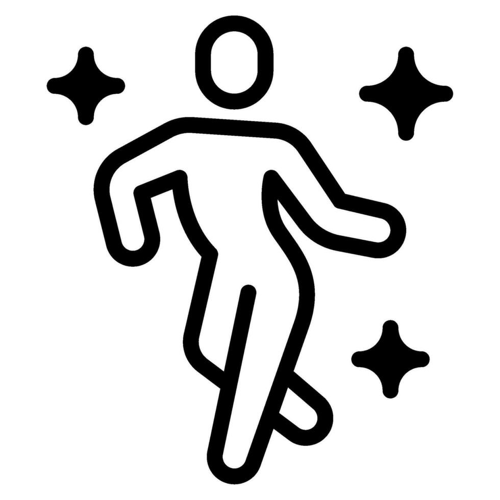 Dance icon illustration for web, app, infographic, etc vector