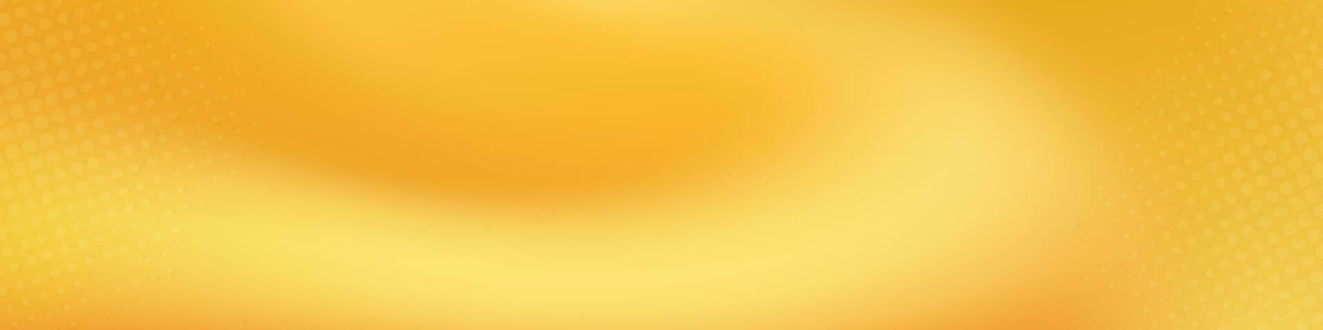 Gradient blurred background in shades of yellow and orange. Ideal for web banners, social media posts, or any design project that requires a calming backdrop vector