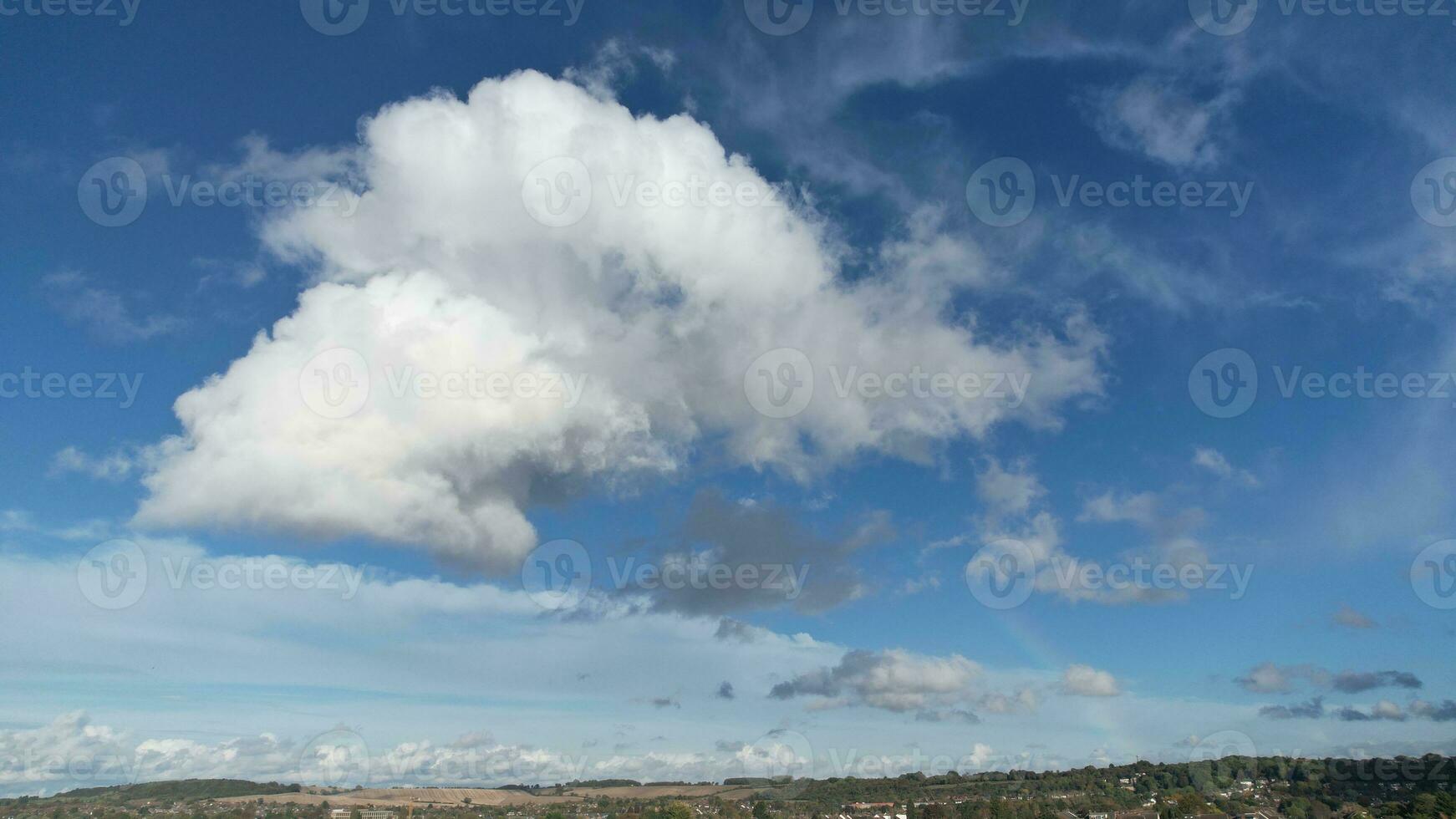 Winter Morning Clouds over England UK photo