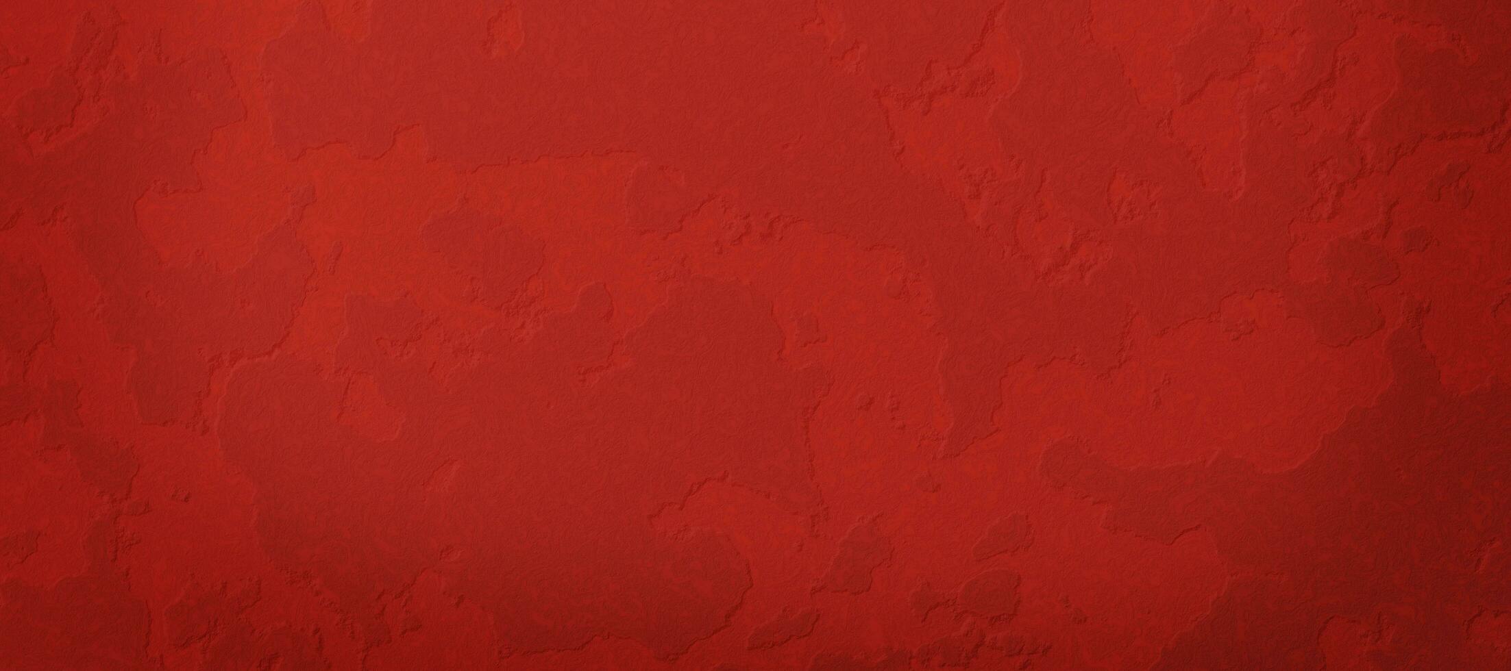Red Texture Abstract Background. Red cement, concrete wall. photo