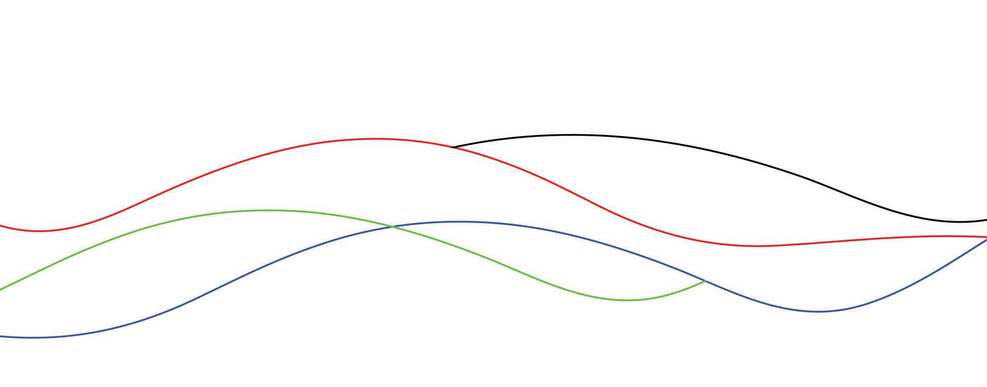 wave curvy line design elements with minimal texture. abstract