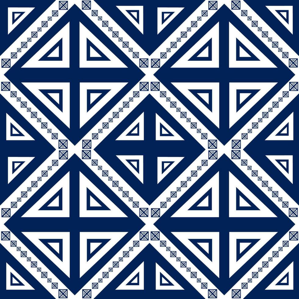 beautiful geometric repeat pattern. It is a vector image with geometric elements. It is an art design. used for clothing background wallpaper pattern wrapping Batik fabric illustration