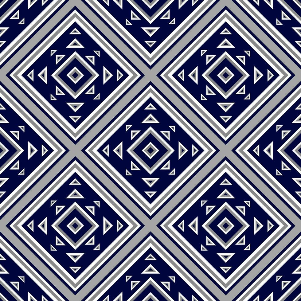 beautiful geometric repeat pattern. It is a vector image with geometric elements. It is an art design. used for clothing background wallpaper pattern wrapping Batik fabric illustration