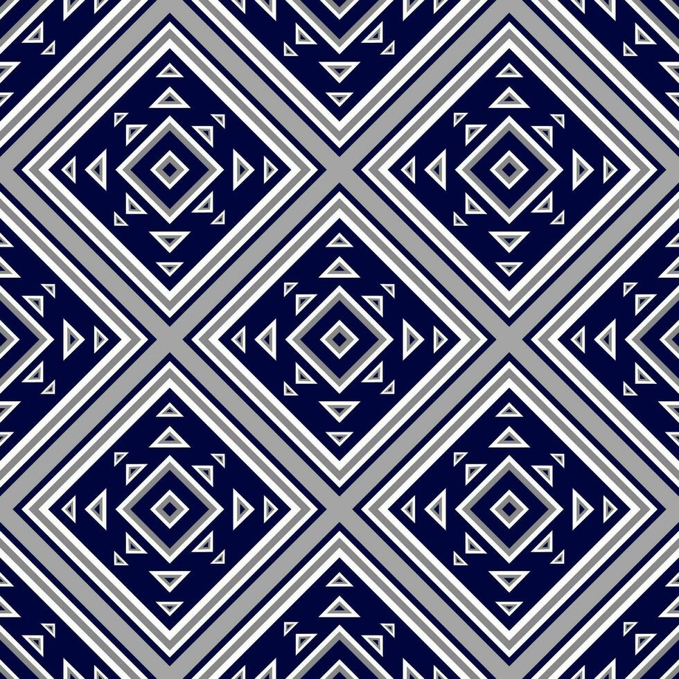 beautiful geometric repeat pattern. It is a vector image with geometric elements. It is an art design. used for clothing background wallpaper pattern wrapping Batik fabric illustration