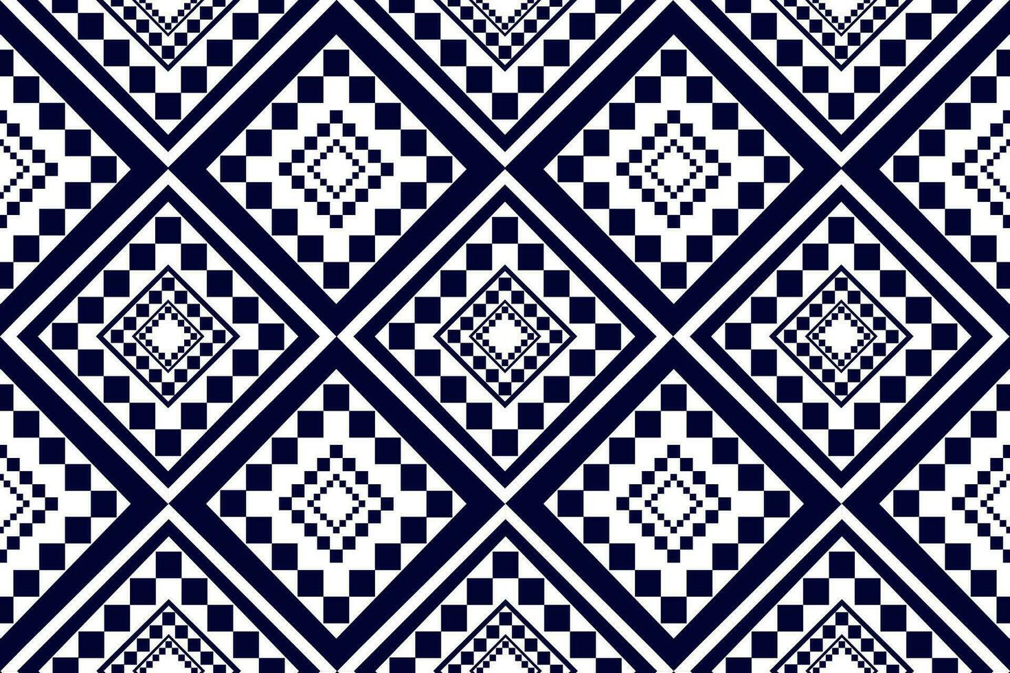 beautiful geometric repeat pattern. It is a vector image with geometric elements. It is an art design. used for clothing background wallpaper pattern wrapping Batik fabric illustration