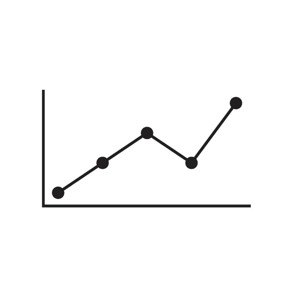 business graph icon vector