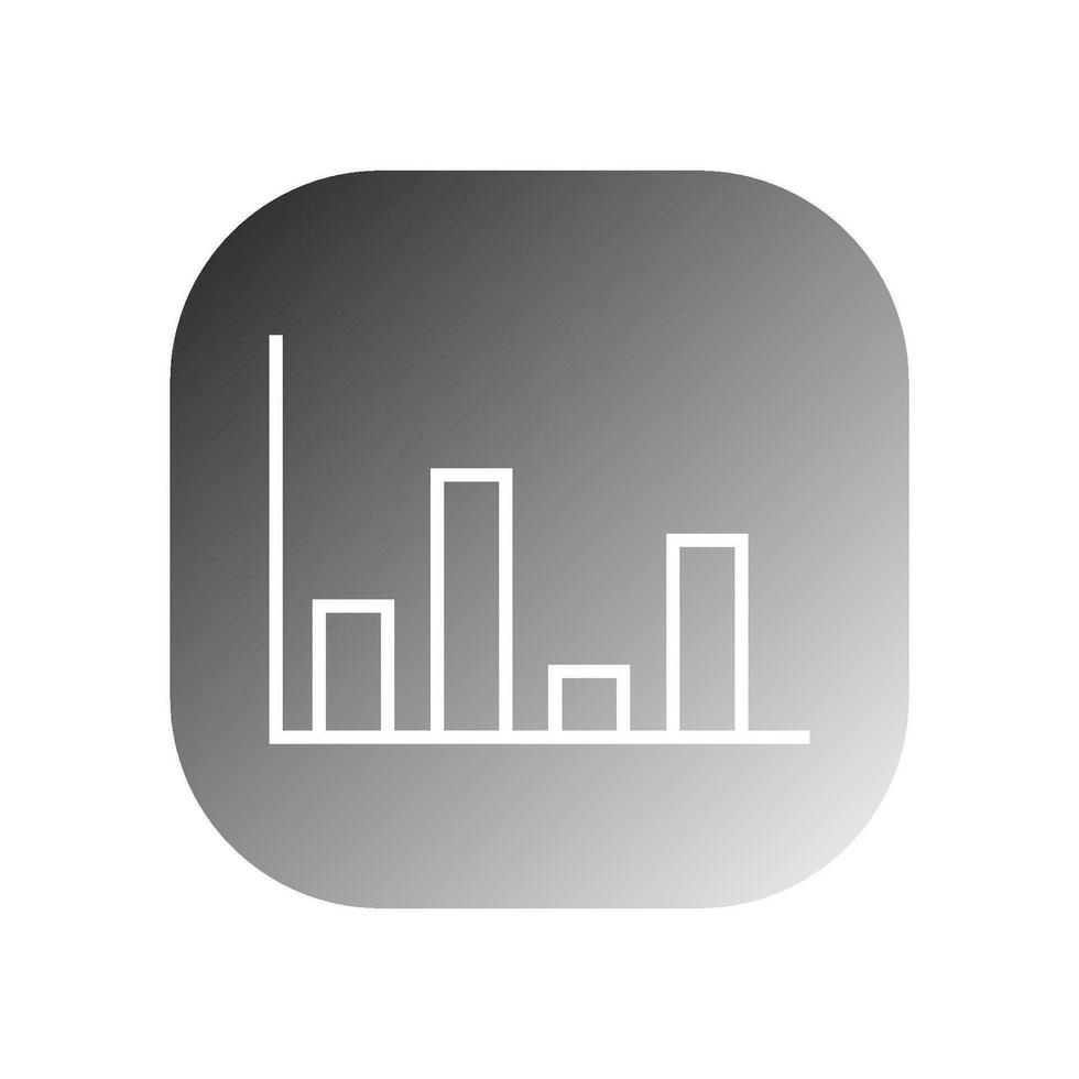 business graph icon vector