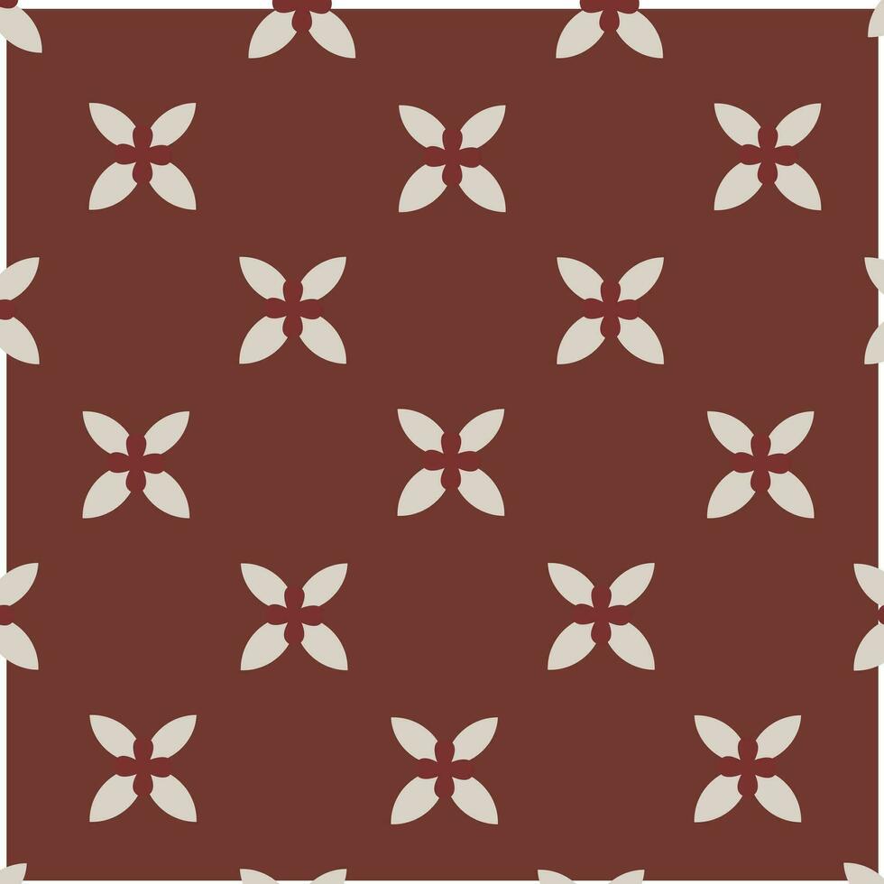 Fabric pattern design for templates vector