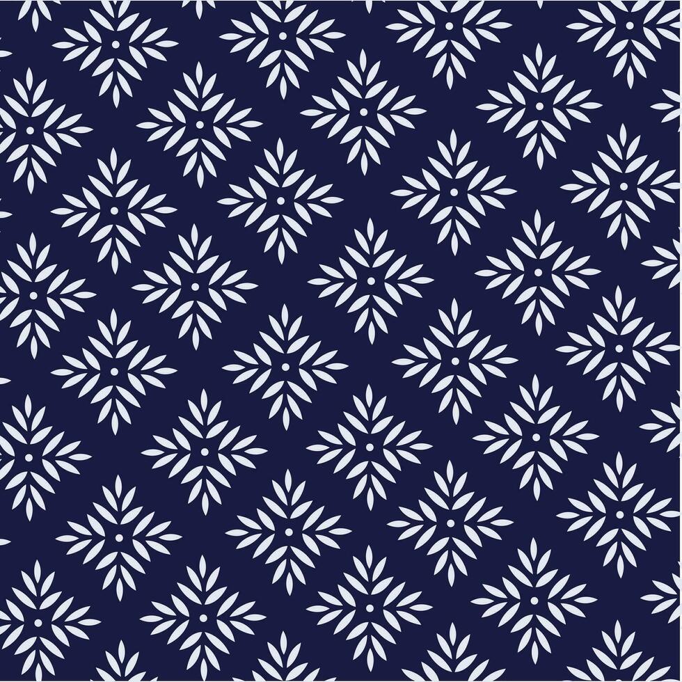 Fabric pattern design for templates vector