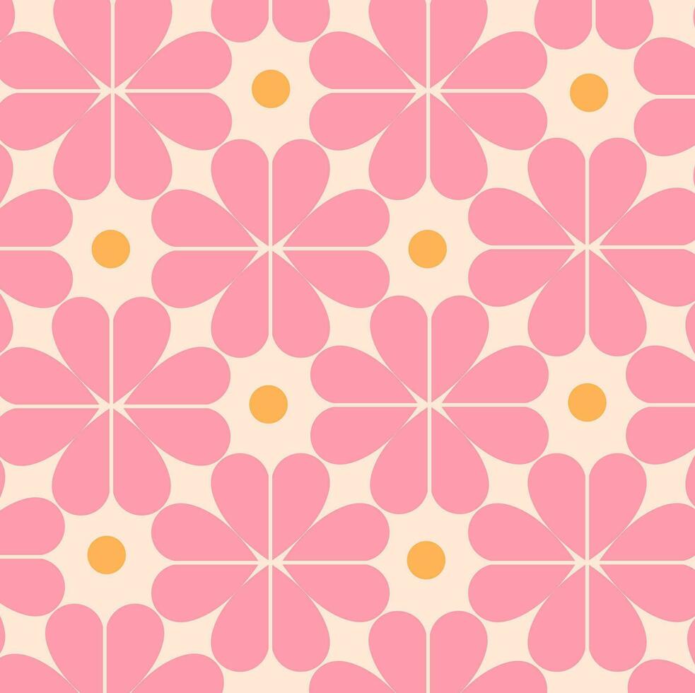 Fabric pattern design for templates. vector