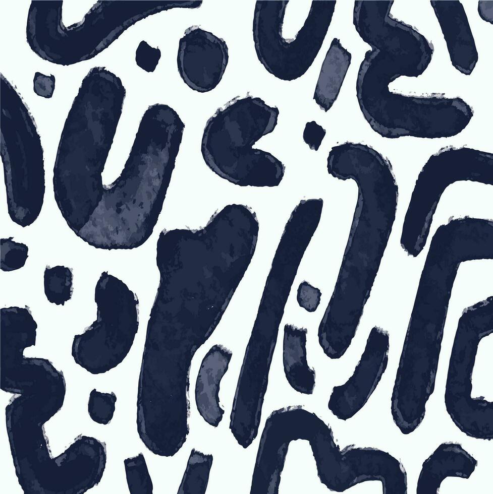Hand drawn abstract background design for templates vector