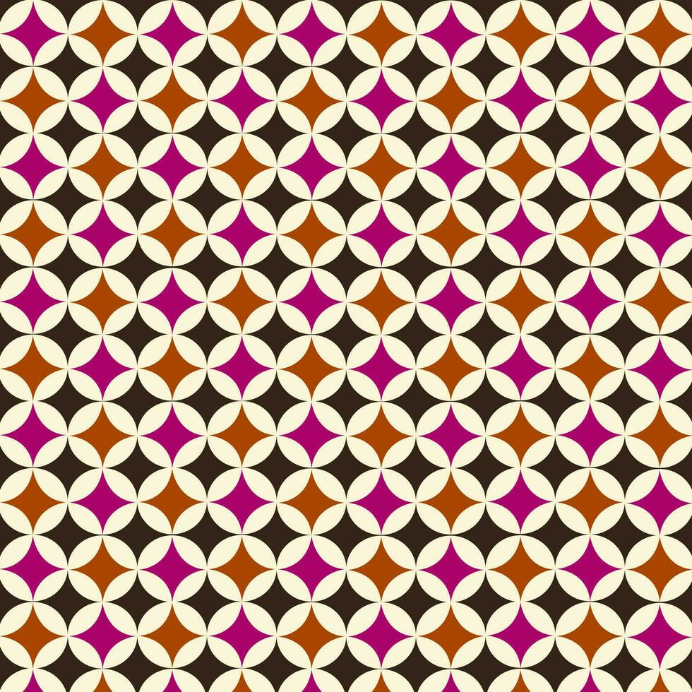 Fabric pattern design for templates. vector