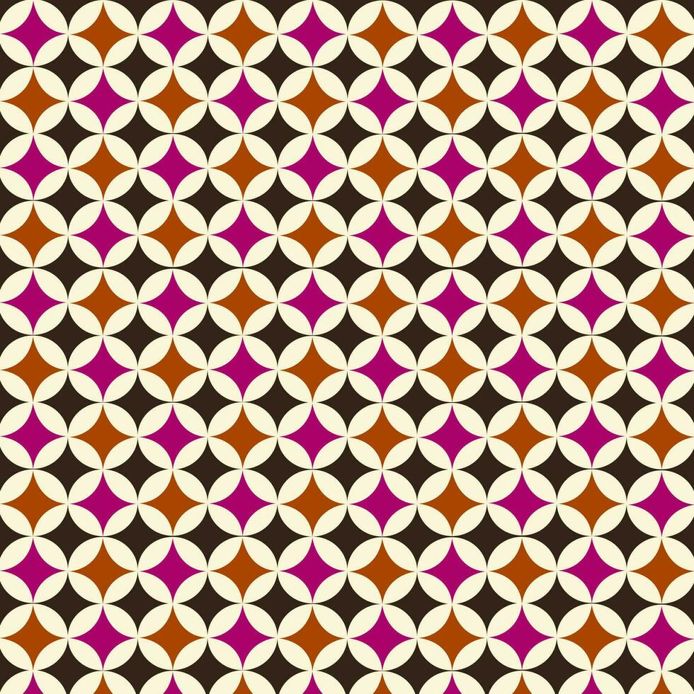 Fabric pattern design for templates. vector