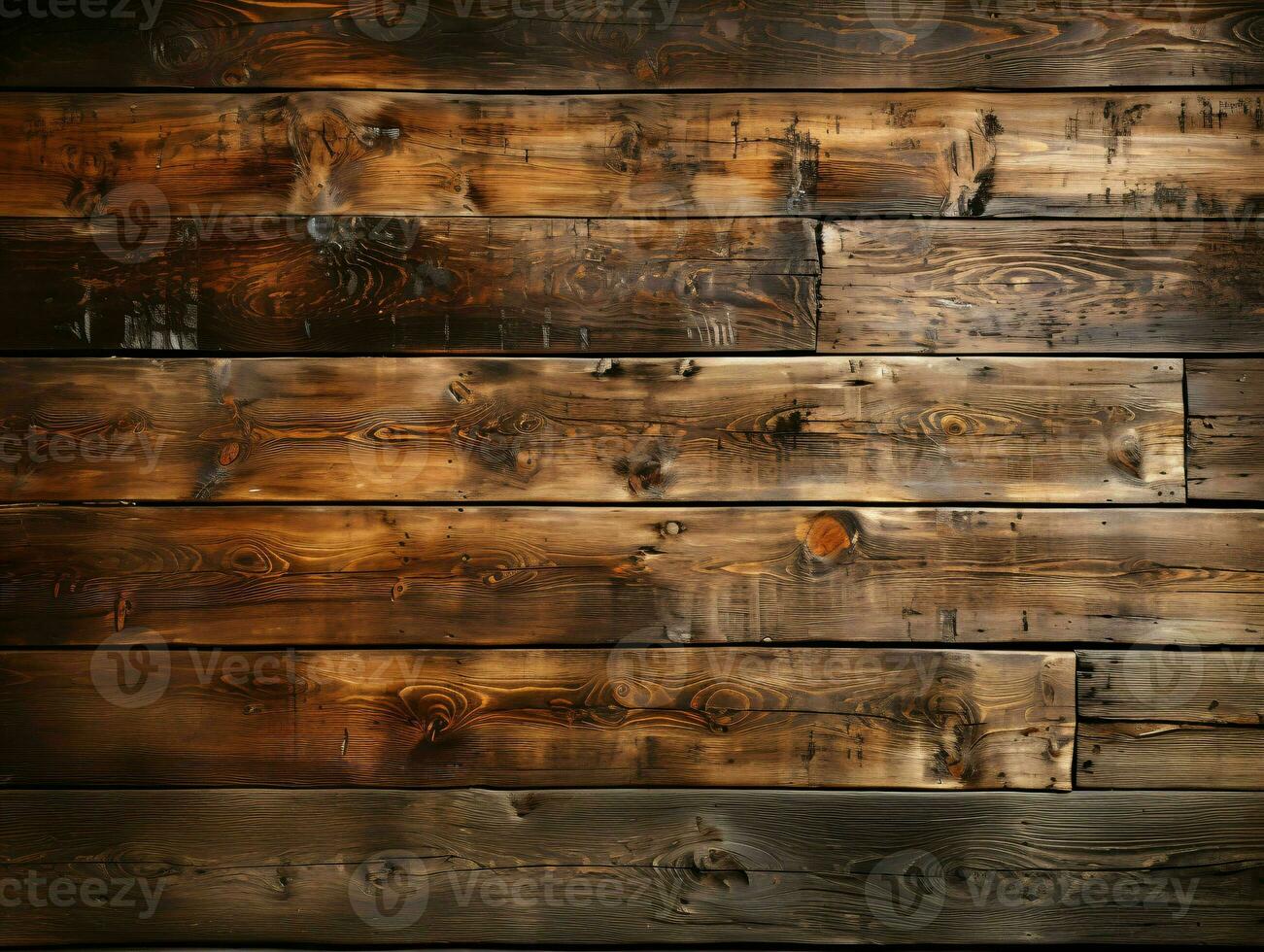 AI generated Wooden Board Background. Wood Texture and Surface Background. Generative AI photo