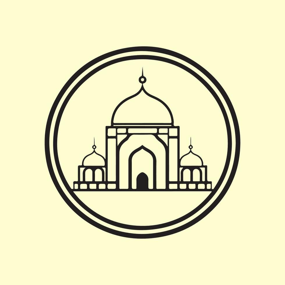 mezquita vector imágenes